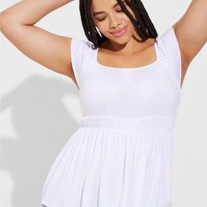 Torrid White Tank Top